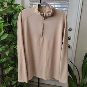 Drifire Mens XL Flame Resistant 1/4 Zip Pullover CrossFit Midlothian Tan HRC 2